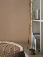4324 Terracotta Linen Linen Wallpaper by Boråstapeter