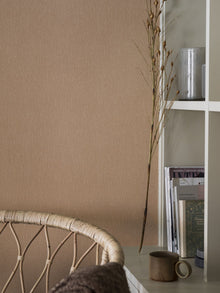 4324 Terracotta Linen Linen Wallpaper by Boråstapeter