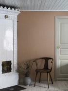 4324 Terracotta Linen Linen Wallpaper by Boråstapeter