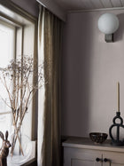 4327 Heather Linen Wallpaper by Boråstapeter