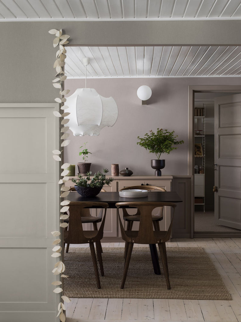 4327 Heather Linen Wallpaper by Boråstapeter