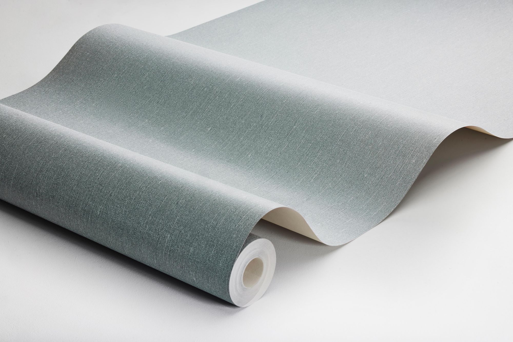 4330 Dusty Denim Linen Wallpaper by Boråstapeter