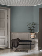 4330 Dusty Denim Linen Wallpaper by Boråstapeter