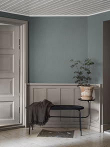 4330 Dusty Denim Linen Wallpaper by Boråstapeter