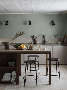 4332 Minty Green Linen Wallpaper by Boråstapeter