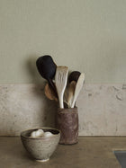 4335 Soft Olive Linen Wallpaper by Boråstapeter