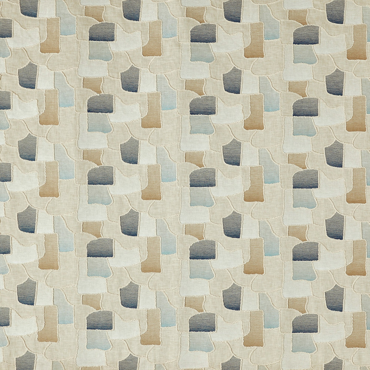 4338/770 Farnsworth Lagoon Pioneer Fabric by Prestigious Textiles