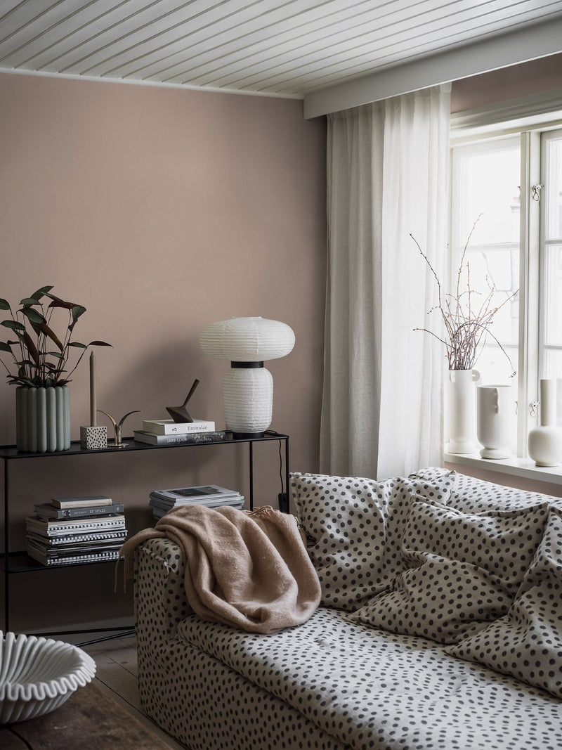 4338 Raspberry Linen Linen Wallpaper by Boråstapeter