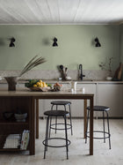 4340 Flourishing Green Linen Wallpaper by Boråstapeter