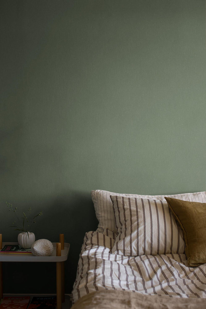 4341 Forest Linen Linen Wallpaper by Boråstapeter