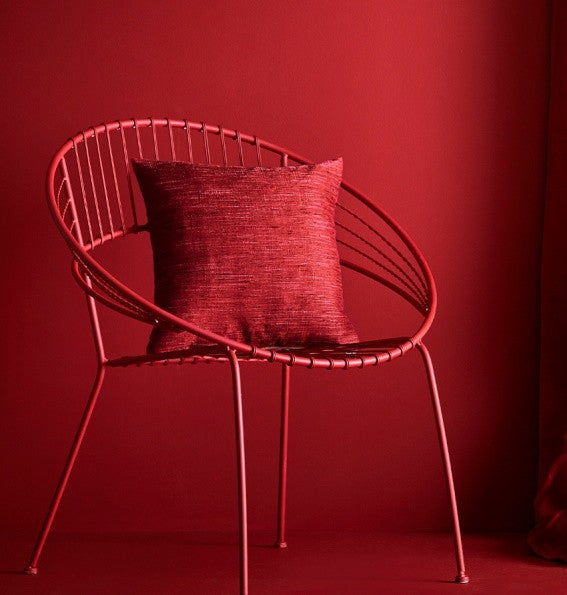 440469 Laminar Lustre 6 Poppy Fabric by Harlequin