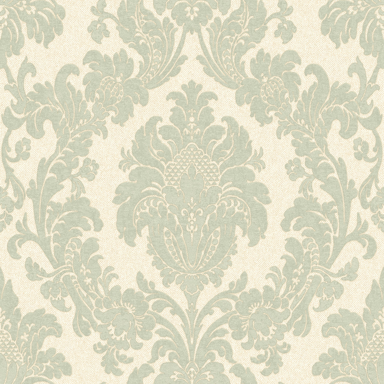 4407 Ciara Damask Green Wallpaper by Belgravia Zambaiti Parati