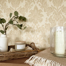 4408 Ciara Damask Cream Wallpaper by Belgravia Zambaiti Parati