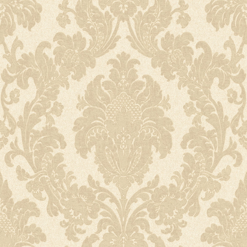 4408 Ciara Damask Cream Wallpaper by Belgravia Zambaiti Parati