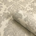 4409 Ciara Damask Soft Silver Wallpaper by Belgravia Zambaiti Parati
