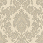 4409 Ciara Damask Soft Silver Wallpaper by Belgravia Zambaiti Parati