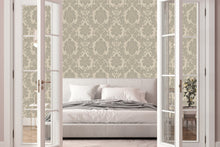 4409 Ciara Damask Soft Silver Wallpaper by Belgravia Zambaiti Parati