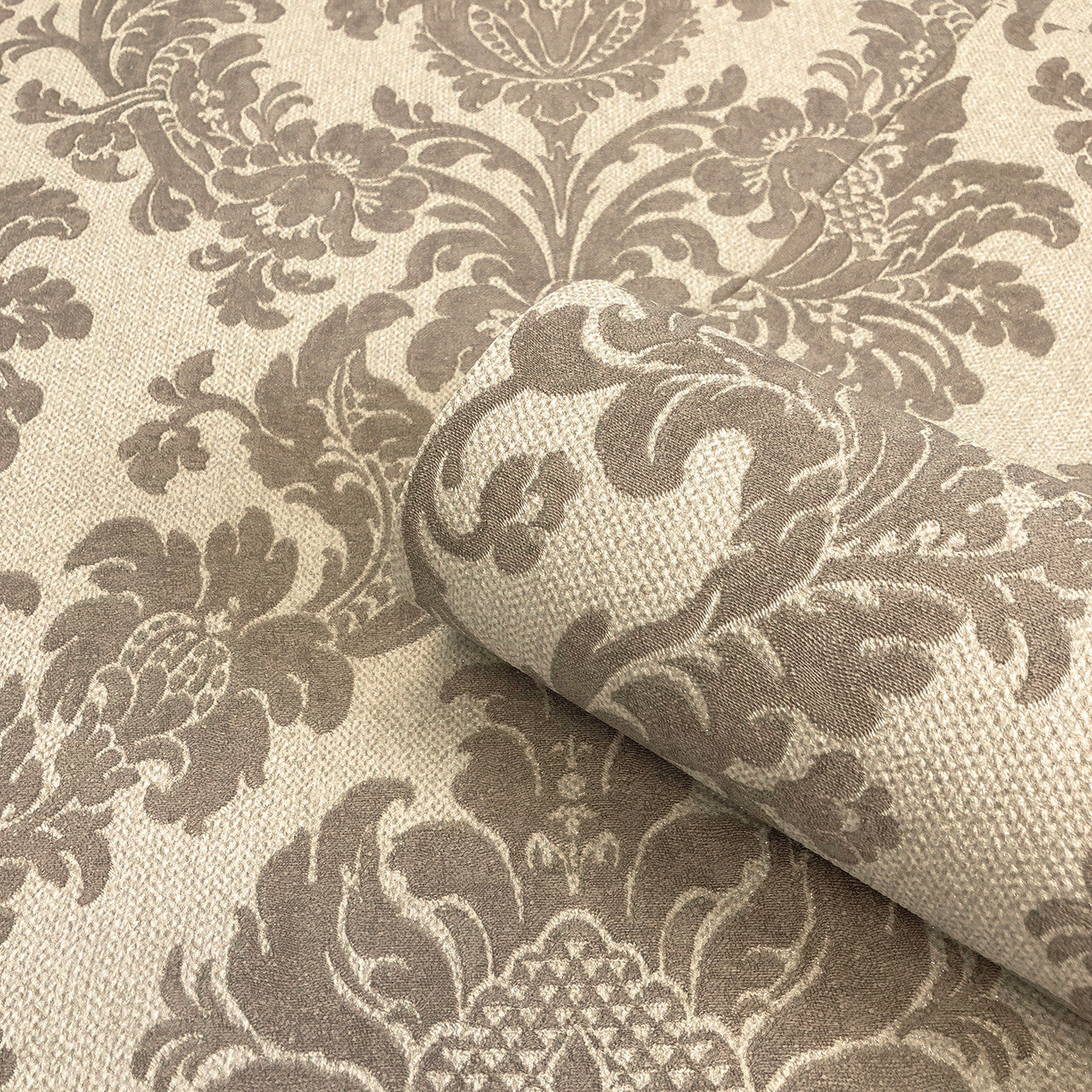 4410 Ciara Damask Soft Beige Wallpaper by Belgravia Zambaiti Parati