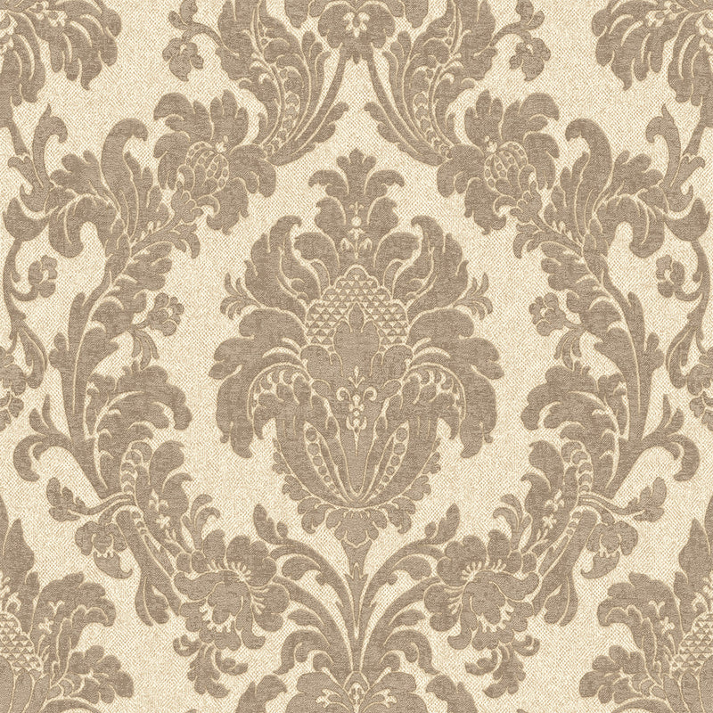 4410 Ciara Damask Soft Beige Wallpaper by Belgravia Zambaiti Parati