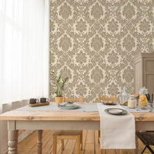 4410 Ciara Damask Soft Beige Wallpaper by Belgravia Zambaiti Parati