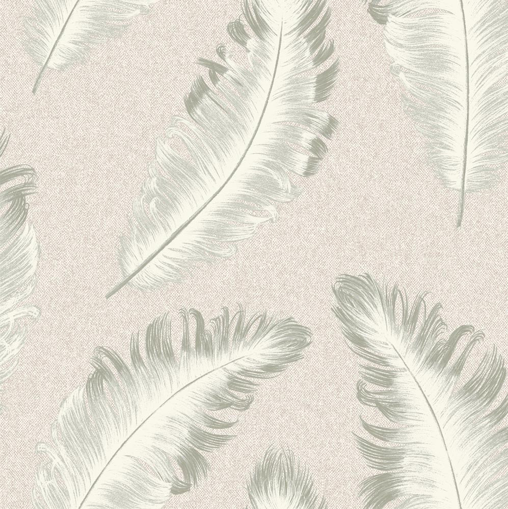 GB 4412 Ciara Feather Sage Wallpaper by Belgravia Zambaiti Parati