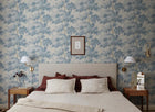 444-36 Light Blue Raphael Tidlösa Wallpaper by Sandberg