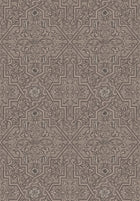 4502 Rosenvinge Dark Brown and Black Anno Wallpaper by Boråstapeter