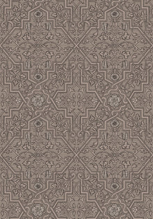 4502 Rosenvinge Dark Brown and Black Anno Wallpaper by Boråstapeter