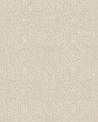 4503 Rosenvinge Light Beige and White Anno Wallpaper by Boråstapeter
