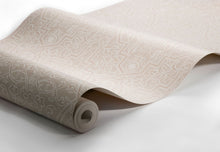 4503 Rosenvinge Light Beige and White Anno Wallpaper by Boråstapeter