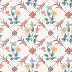 4504 Tessin White and Pink Anno Wallpaper by Boråstapeter