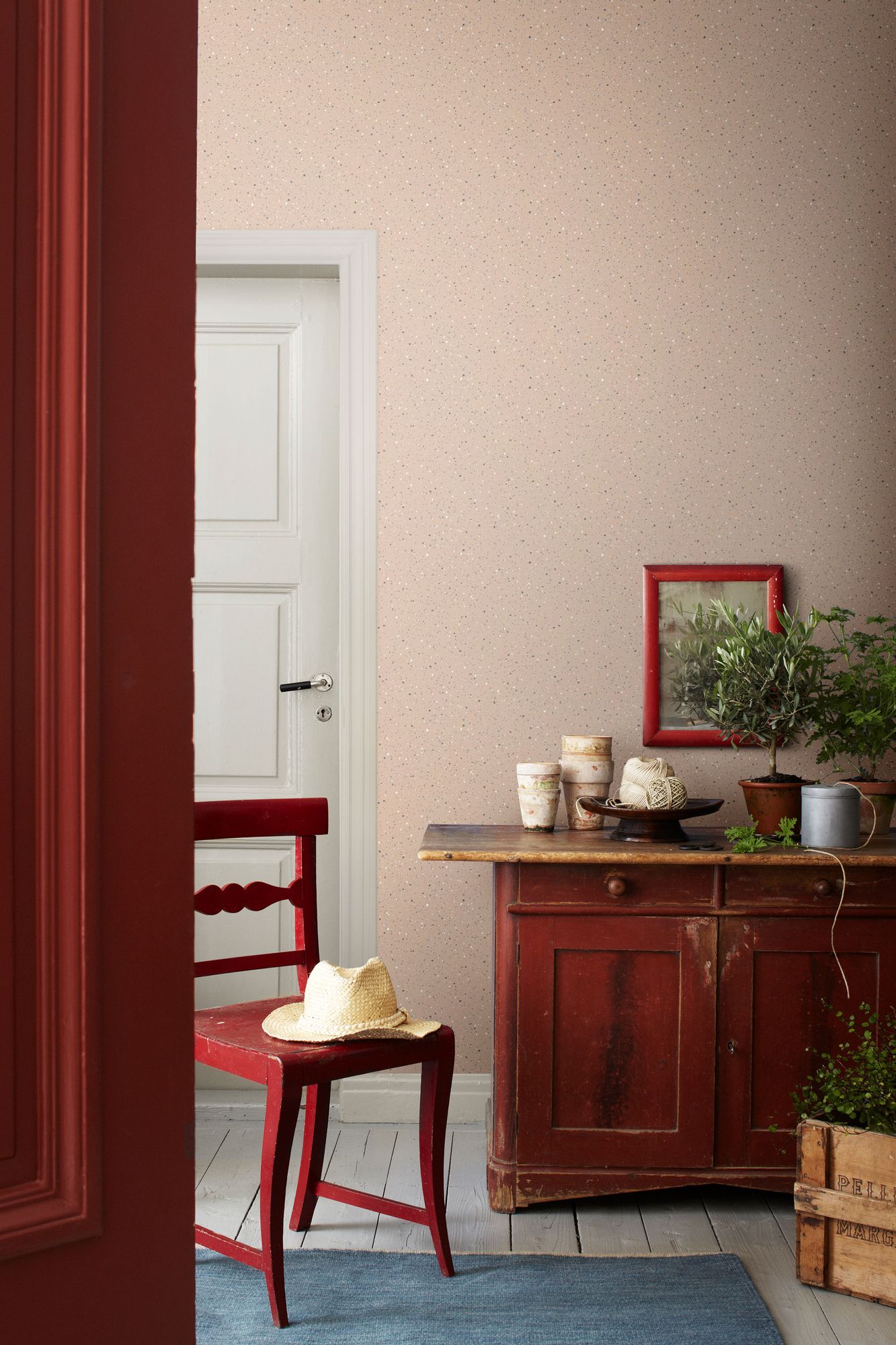 4512 Johan Pink Anno Wallpaper by Boråstapeter