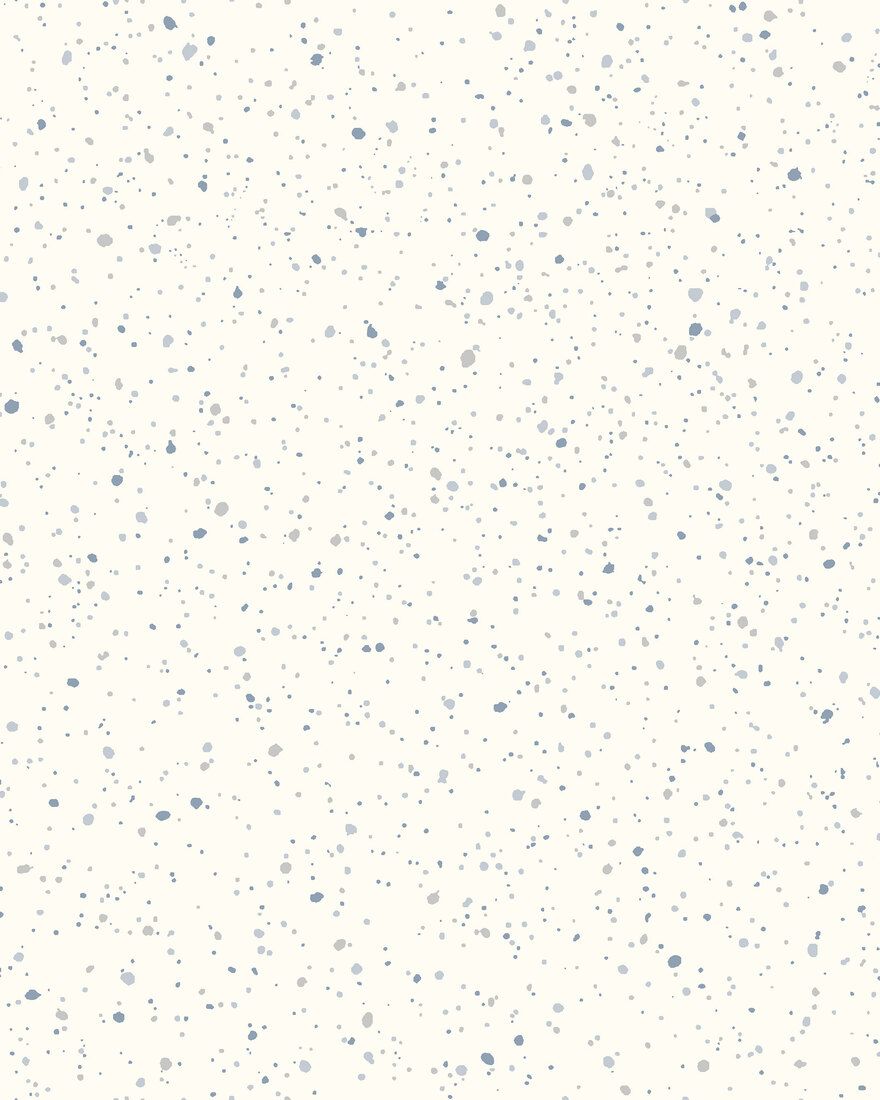 4513 Johan White and Blue Anno Wallpaper by Boråstapeter