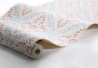 4514 Nyborg Light Red and Blue Anno Wallpaper by Boråstapeter