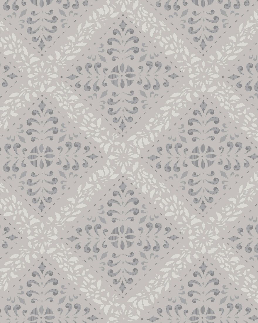 4515 Nyborg Grey Anno Wallpaper by Boråstapeter