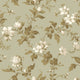 Blomslinga Green Anno Wallpaper by Boråstapeter
