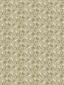 4518 Blomslinga Green Anno Wallpaper by Boråstapeter
