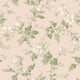 Blomslinga White and Green Anno Wallpaper by Boråstapeter