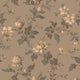 Blomslinga Brown Anno Wallpaper by Boråstapeter
