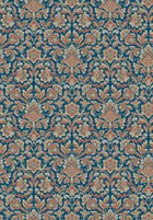 4521 Foglavik Dark Blue and Brown Anno Wallpaper by Boråstapeter
