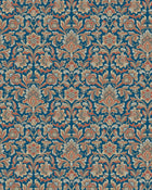 4521 Foglavik Dark Blue and Brown Anno Wallpaper by Boråstapeter
