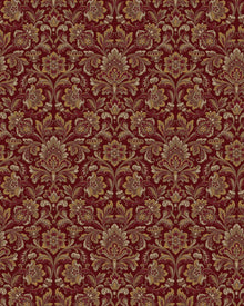 4523 Foglavik Dark Red Anno Wallpaper by Boråstapeter
