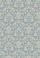Foglavik Blue Anno Wallpaper by Boråstapeter
