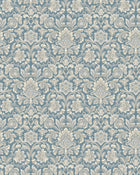 4524 Foglavik Blue Anno Wallpaper by Boråstapeter