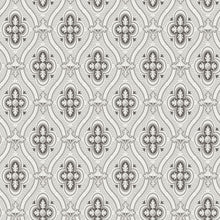 4525 Pigkammaren White and Black Anno Wallpaper by Boråstapeter