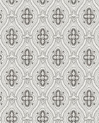 4525 Pigkammaren White and Black Anno Wallpaper by Boråstapeter