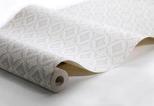 4528 Loka White and Grey Anno Wallpaper by Boråstapeter