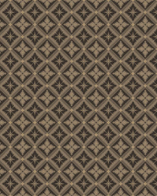 4529 Loka Dark Brown Anno Wallpaper by Boråstapeter