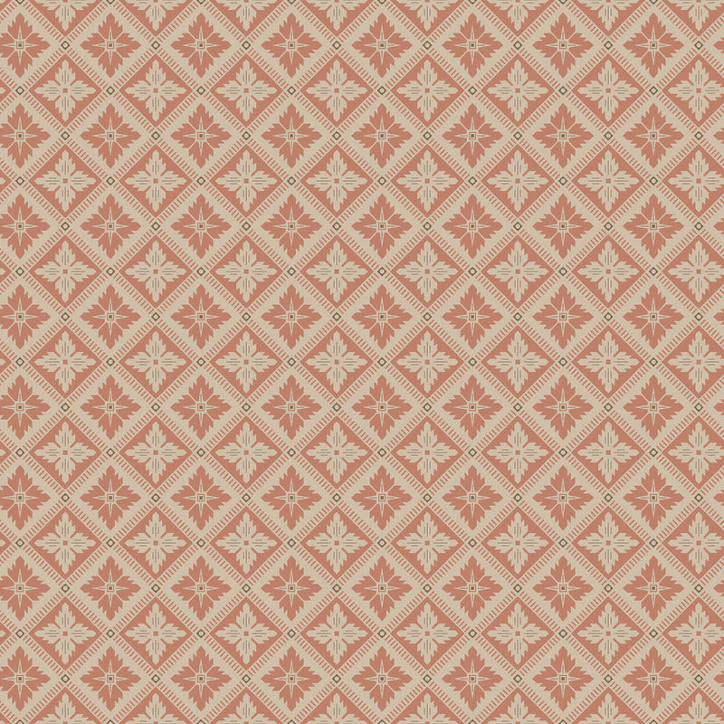 4530 Loka Red Anno Wallpaper by Boråstapeter