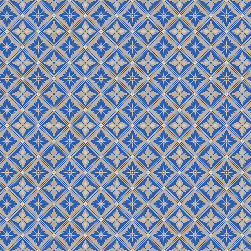 4531 Loka Dark Blue Anno Wallpaper by Boråstapeter
